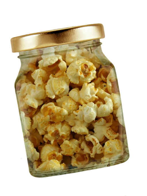 Popcorn frisch gefiltert